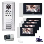 پکیج آیفون تصویری پنج واحدی تابا TVD-1070 PRO