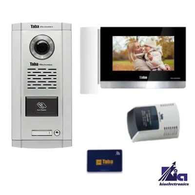 پکیج آیفون تصویری یک واحدی تابا 1070 PRO با پنل کارتی