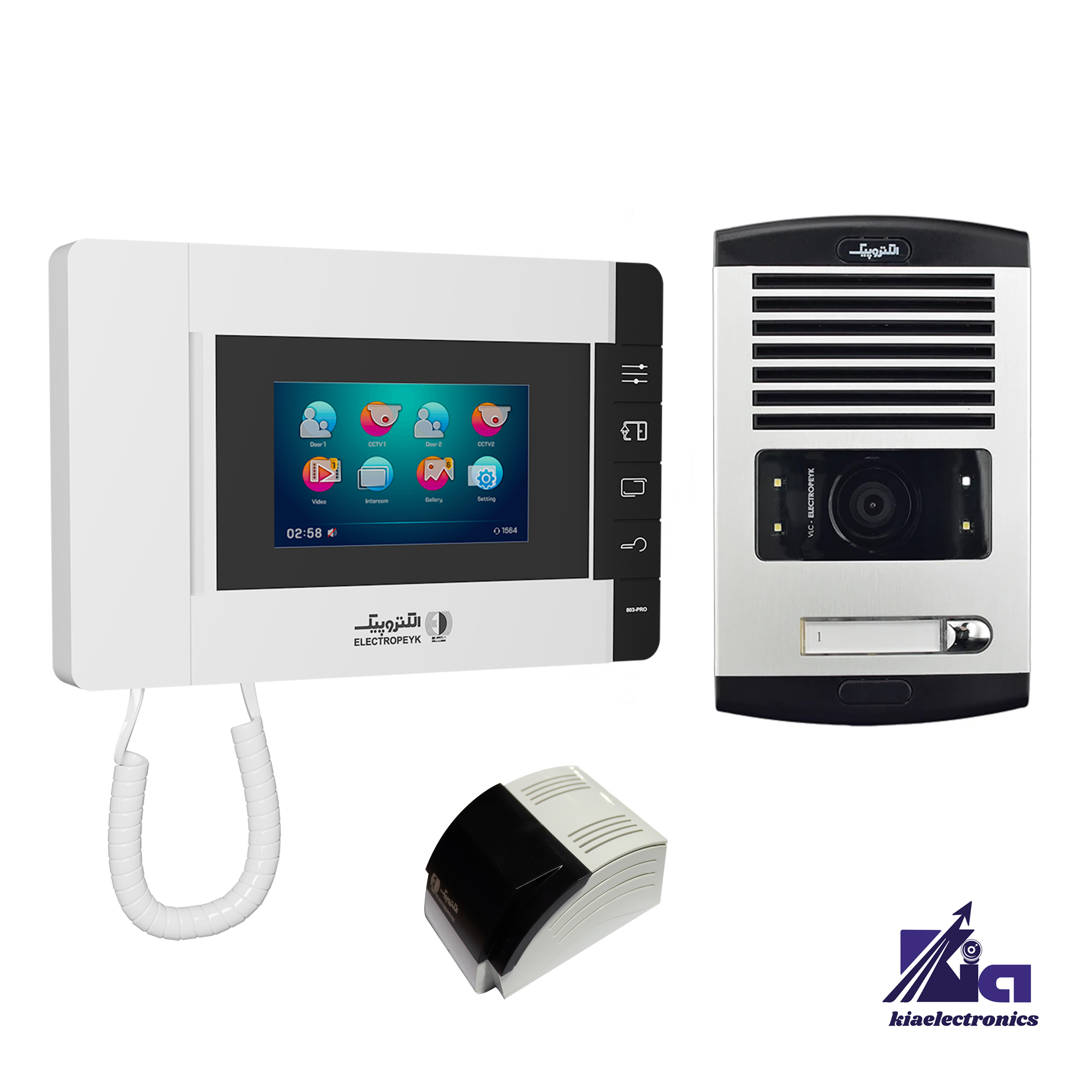 پکیج آیفون تصویری 1 واحدی الکتروپیک مدل ECO 803