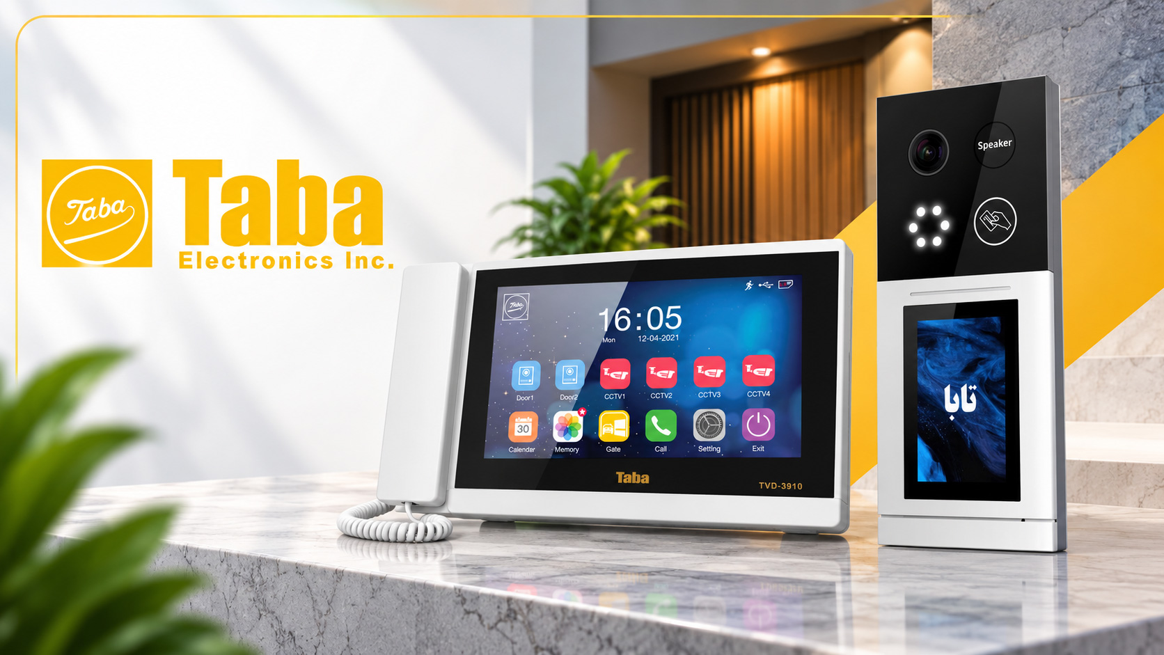 پکیج آیفون تصویری تابا