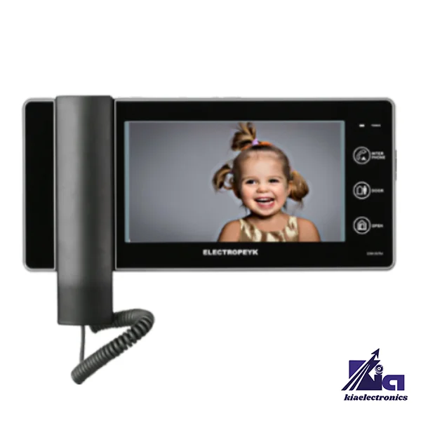 آیفون تصویری الکتروپیک 1294PRO مشکی - 7 اینچ وحافظه دار